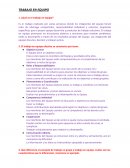 Trabajo en equipo, Grupo de trabajo Vs Equipo de trabajo