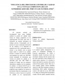 Influencia del proceso de control de calidad en la ventaja competitiva de los supermercados del Perú en los últimos años