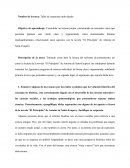 Taller de respuestas individuales novela “El Principito”