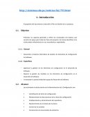 El propósito del documento es describir el Plan de Gestión de un proyecto