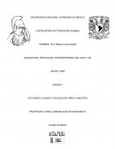 ENSAYO: EDUCACIÓN, NIÑO Y MAESTRO