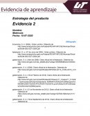 Estrategia del producto