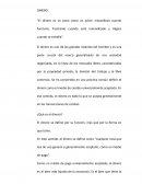 Apuntes ¿Qué es el dinero?