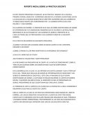 ANALISIS DE MI PRACTICA DOCENTE EN LA ESCUELA PRIMARIA