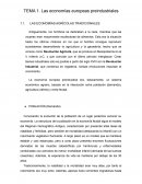 Las economías europeas preindustriales