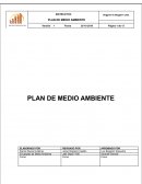 Plan medio ambiente