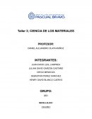 Taller ciencia de los materiales