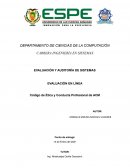Código de Ética y Conducta Profesional de ACM