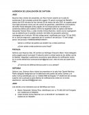 Audiencia de imputacion