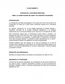 LA CONSTITUCION DE CADIZ Y SU CONTEXTO EN ESPAÑA