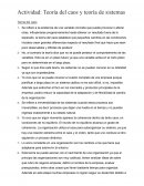 Actividad: Teoría del caos y teoría de sistemas