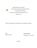 IMPACTO ECONOMICO EN EL HINTERLAND Y EN LA INDUSTRIA AUXILIAR