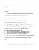Ámbito de las Finanzas – Análisis y Control Financiero