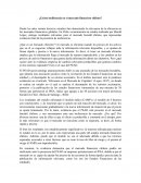 ¿Existe ineficiencia en el mercado financiero chileno?