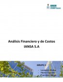 Contabilidad de Costos en la Toma de Decisiones Iansa S.A