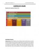 Cadena de valor, empresa: Molinor S.R.L