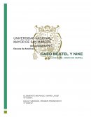 Economia financiera. Caso Nextel y Nike