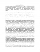 Políticas Públicas desde y Para América Latina