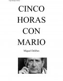 Cinco horas con Mario