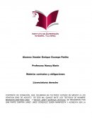 Ensayo contratos y obligaciones