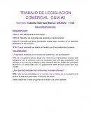 Trabajo de legislacion comercial