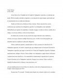 César Chávez (1927-1993) fue el fundador de la Unidad de Trabajadores Agrícolas