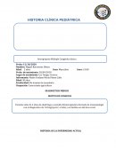 HISTORIA CLÍNICA PEDIÁTRICA