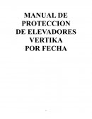 MANUAL DE PROTECCION DE ELEVADORES