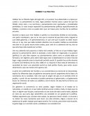 Hobbes y La política Daniela Rosales