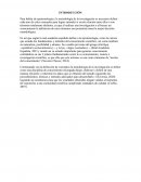 EPISTEMIOLOGIA Y METODOLOGIA DE LA INVESTIGACION