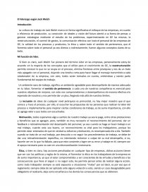 El liderazgo según Jack Welch. Página 1