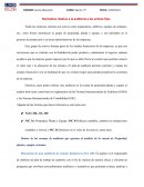 Normativa relativa a la auditoria a los activos fijos