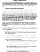 El sistema urbano español