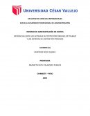 DIFERENCIAS ENTRE LOS SISTEMAS DE COSTOS POR ÓRDENES DE TRABAJO Y LOS SISTEMAS DE COSTOS POR PROCESOS