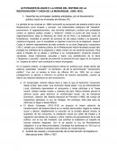 La crisis del sistema de la restauración y caida de la monarquía (1902-1931)