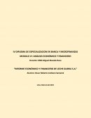 INFORME ECONOMICO FINANCIERO LECHE GLORIA