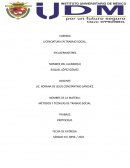 MÉTODOS Y TÉCNICAS DE TRABAJO SOCIAL