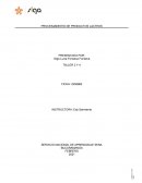 PROCESAMIENTO DE PRODUCTOS LACTEOS