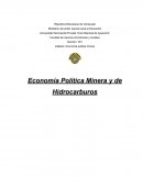 Economía Política Minera y de Hidrocarburos