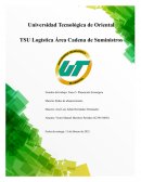 Planeación Estratégica en el Suministro