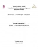 Probabilidad y Estadística para la Ingeniería