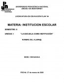 INSTITUCION ESCOLAR