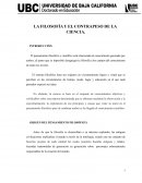 LA FILOSOFÍA Y EL CONTRAPESO DE LA CIENCIA