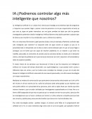 Arituculo inteligancia artificial