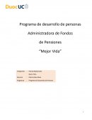 Administradora de Fondos de Pensiones “Mejor Vida”