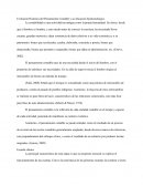 Evolución Histórica del Pensamiento Contable y su ubicación Epistemológica