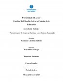 Administración de Empresas Turísticas como Sistema Organizado