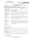 EVALUACIÓN N°3 :Electronica