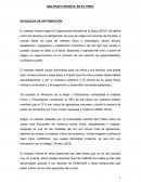 MALTRATO INFANTIL EN EL PERÚ