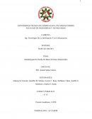 Metodologías De Diseño De Bases De Datos Relacionales